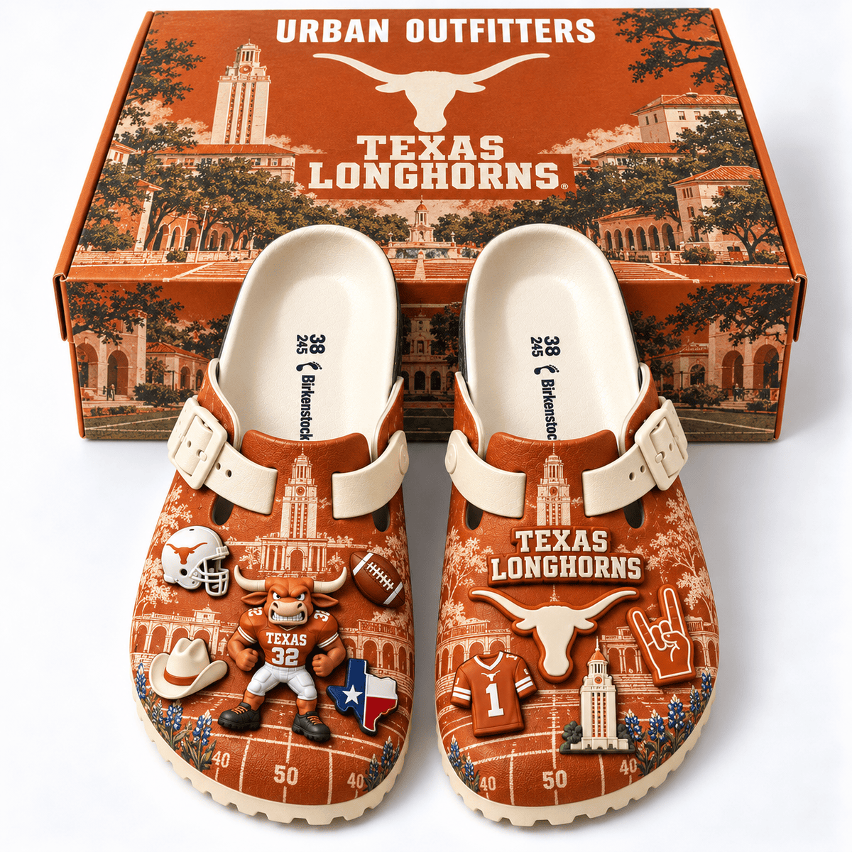 Premium TLS Signature Buckle Clogs NTVA