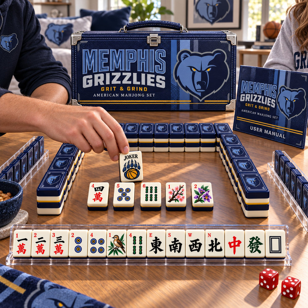 Premium MPG Mahjong Tiles Set PVNA